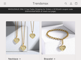 trendsmax.com homepage screenshot