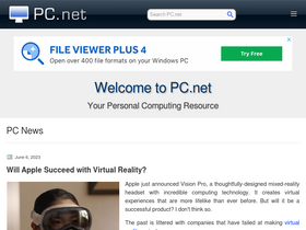 'pc.net' screenshot