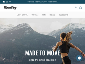 'woolly.clothing' screenshot