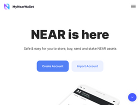 'mynearwallet.com' screenshot