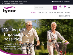 'tynorstore.com' screenshot