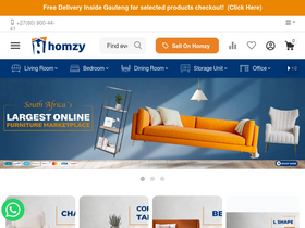 Homzy website screenshot