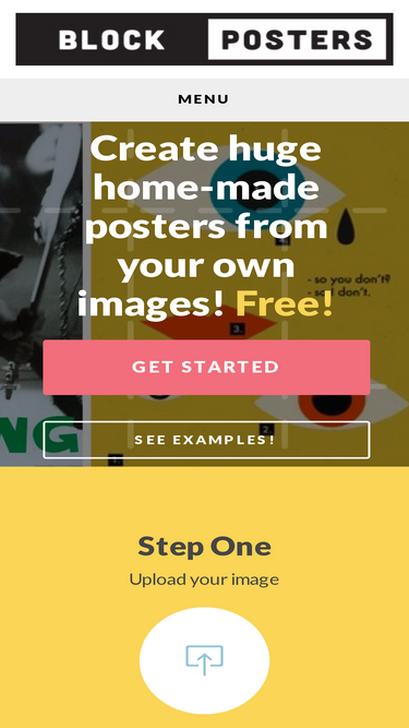 How to create a poster with blockposters.com 