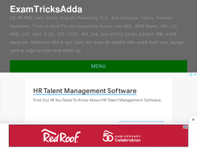 'examtricksadda.com' screenshot