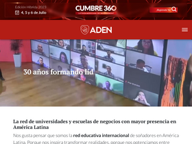 'aden.org' screenshot