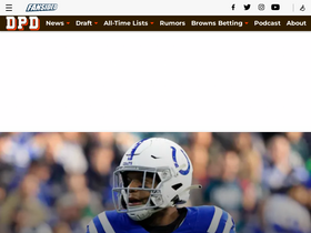 'dawgpounddaily.com' screenshot