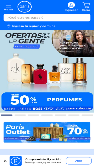 Featured image of post Www almacenes Paris cl Linea Blanca Hit enter to expand submenul nea blanca