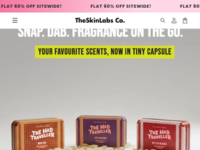 TheSkinLabs Co. homepage screenshot