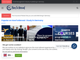 'howtoabroad.com' screenshot