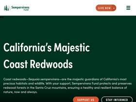 'sempervirens.org' screenshot