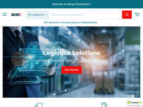 dalogsdistribution.com homepage screenshot