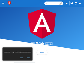 'angular.cn' screenshot