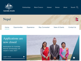australiaawardsnepal.org
