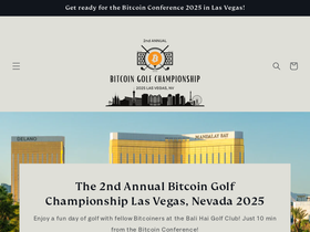 bitcoingolfchampionship.com homepage screenshot