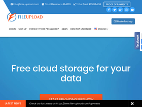 'file-up.org' screenshot