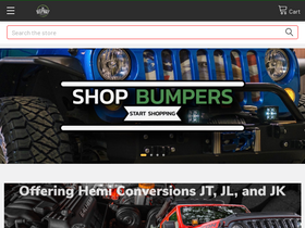 'thejeephut.com' screenshot