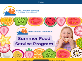 'cabellschools.com' screenshot