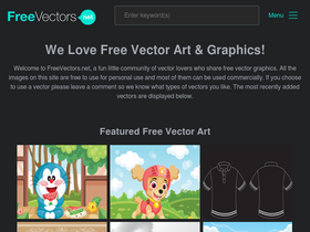 'freevectors.net' screenshot