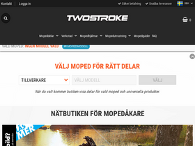 'twostroke.se' screenshot
