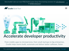'gradle.org' screenshot