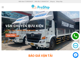 'proship.vn' screenshot
