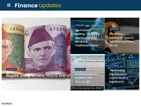 'financeupdates.net' screenshot