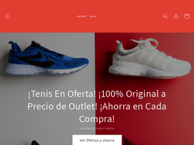 'sportlandmx.com' screenshot