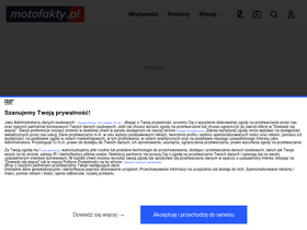 'motofakty.pl' screenshot