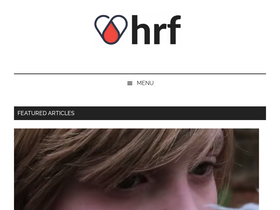 'healthresearchfunding.org' screenshot