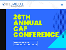 'thedialogue.org' screenshot