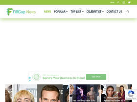 'fillgap.news' screenshot