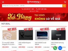 'tuanphong.vn' screenshot