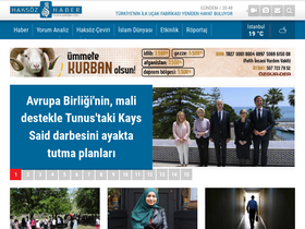'haksozhaber.net' screenshot