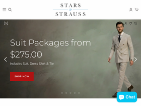 stars-strauss.com homepage screenshot