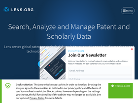 'beta.lens.org' screenshot