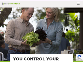 'drperlmutter.com' screenshot
