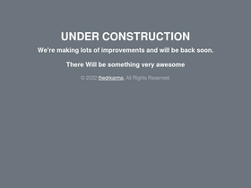 'thedrkarma.com' screenshot