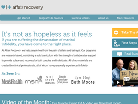 'affairrecovery.com' screenshot