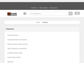 'cntronic.com' screenshot