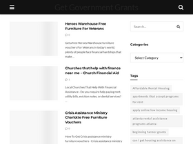 'getgovtgrants.com' screenshot