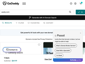 'uesdy.com' screenshot