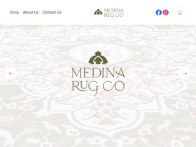 medinarugco.com homepage screenshot
