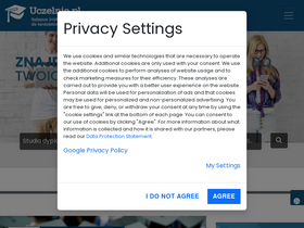 'uczelnie.pl' screenshot
