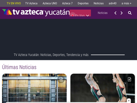 'aztecayucatan.com' screenshot