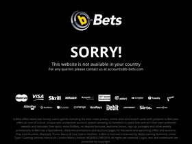 'b-bets.com' screenshot