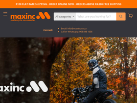 Maxinc website screenshot