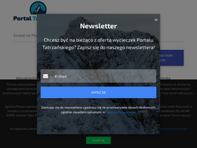'portaltatrzanski.pl' screenshot