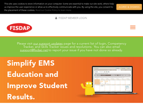 'fisdap.net' screenshot