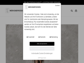 mein-babykissen.de website screenshot