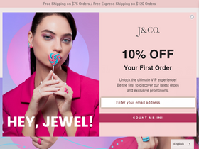 'jcojewellery.com' screenshot
